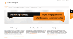 Desktop Screenshot of mkbusinessplan.nl